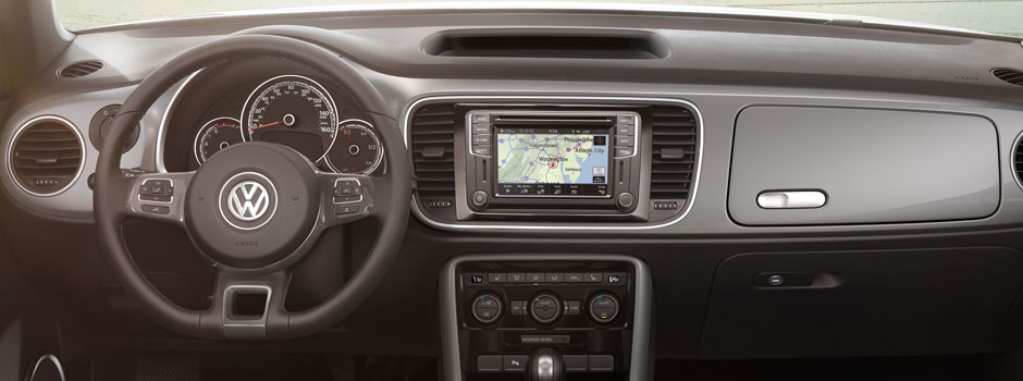 Inside the 2016 VW Beetle Convertible