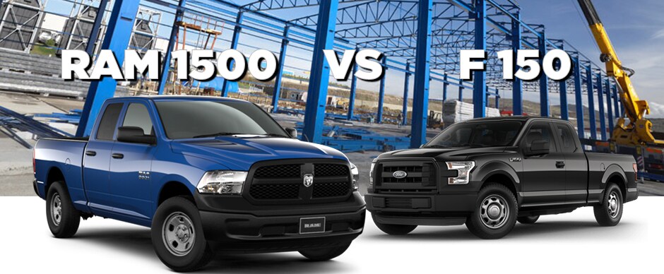2016 Ram 1500 vs 2016 Ford F-150