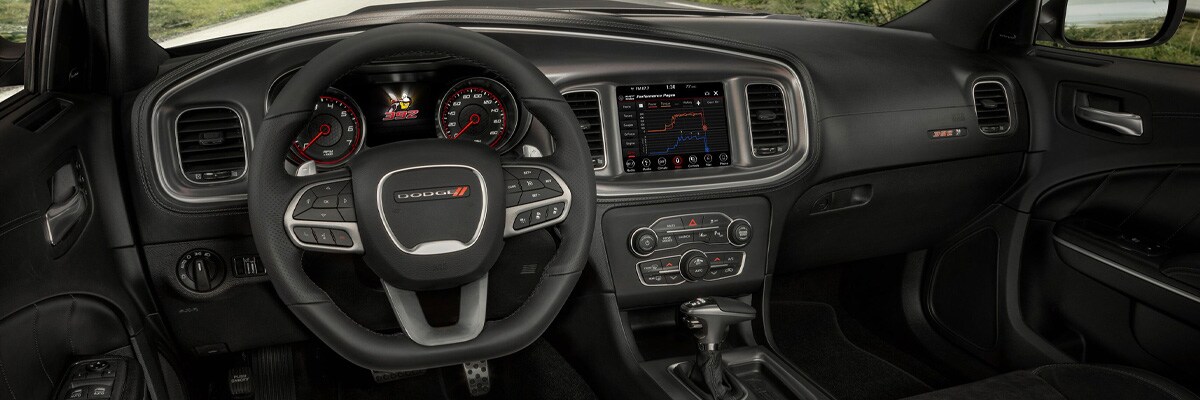2021 Dodge Charger leather interior