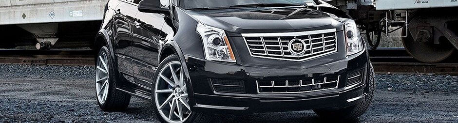 Black Cadillac Half Front Angle