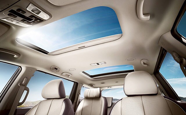 Kia Sedona Sunroofs