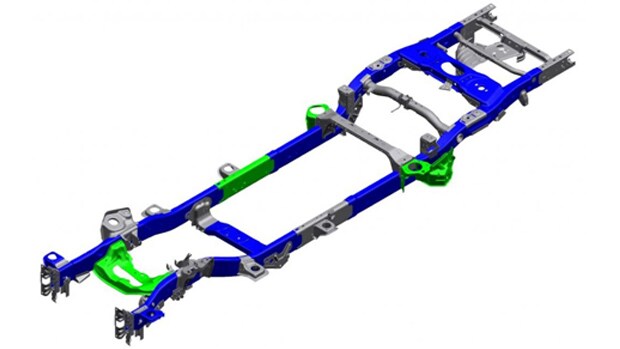 Ram 2500 - steel frame