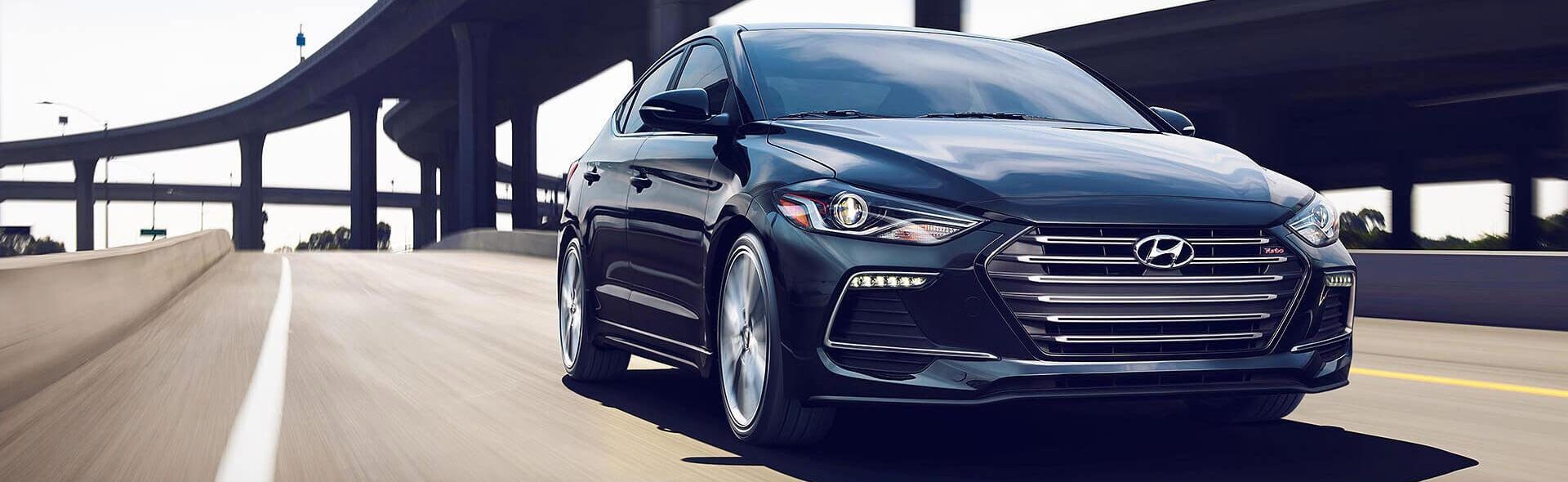 2017 elantra on windy road