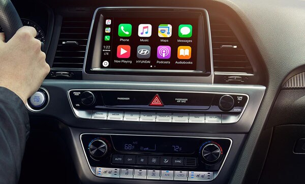 2019 Hyundai Sonata Infotainment Center Apple Car Play