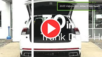 Volkswagen Atlas Cross Sport Cargo Space Measurements