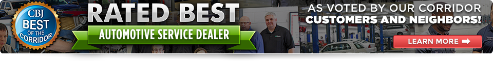 Corridor Business Journal Best Auto Service Dealer