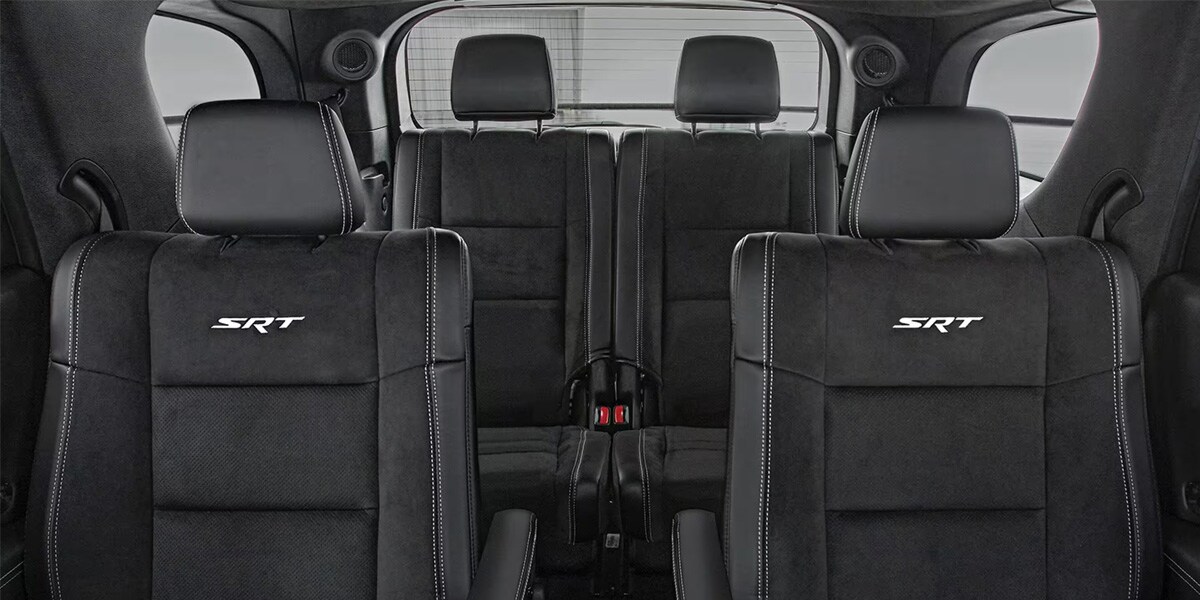 Dodge Durango Black Interior Seating