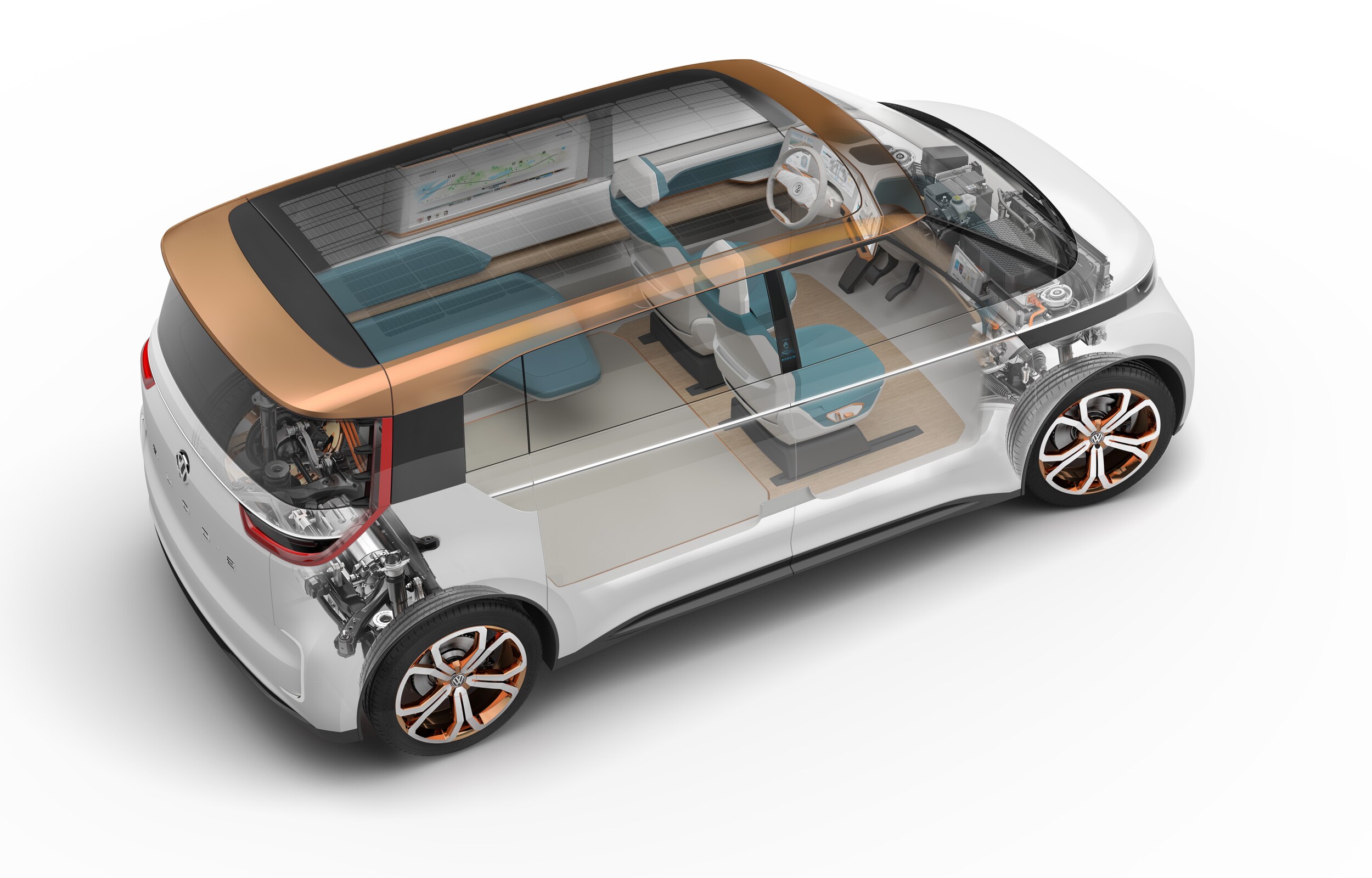 McGrath Auto VW BUDD-e Volkswagen BUDD-e Exterior Interior Birds Eye