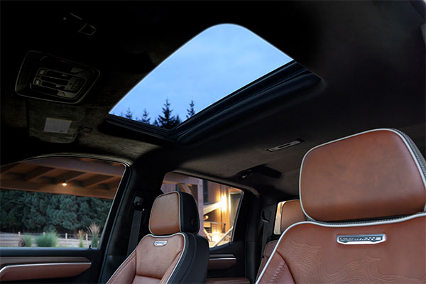 gmc denali ultimate luxury interior