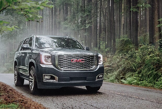 Yukon Denali in a forest