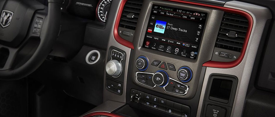Touchscreen system in the ram 2500