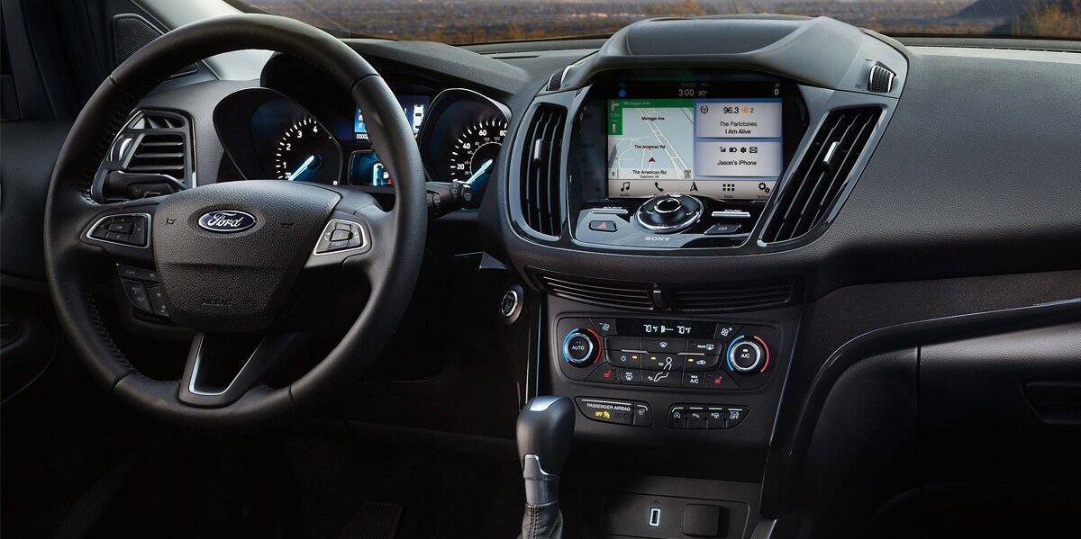 2019 Ford Escape front dash features
