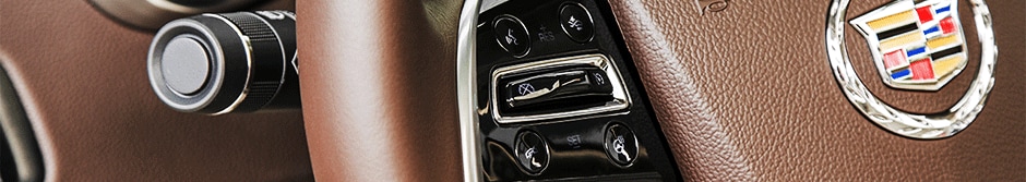 Cadillac SRX Tan Steering Wheel Controls