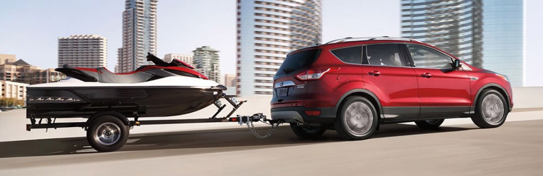 2017 escape towing a boat
