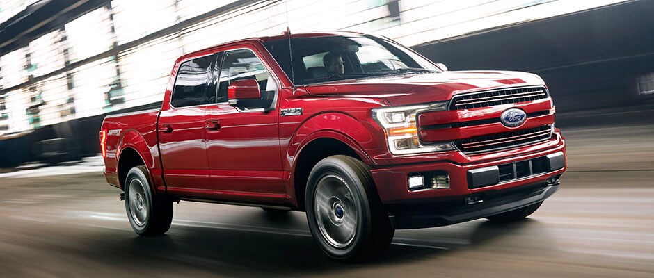 F-150 in motion