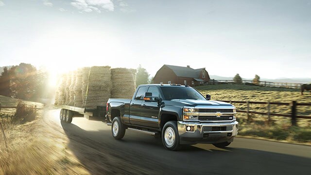 Used Chevy Silverado HD in Cedar Hauling Hay
