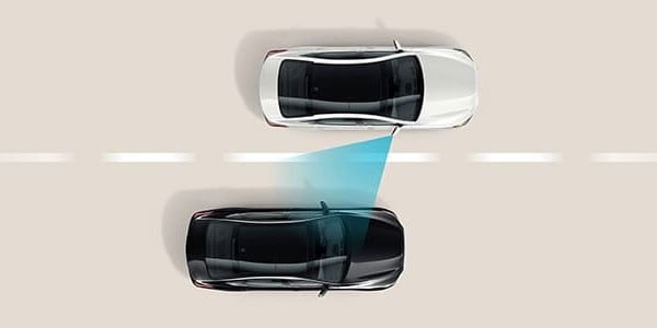 Hyundai Veloster blind spot avoidance