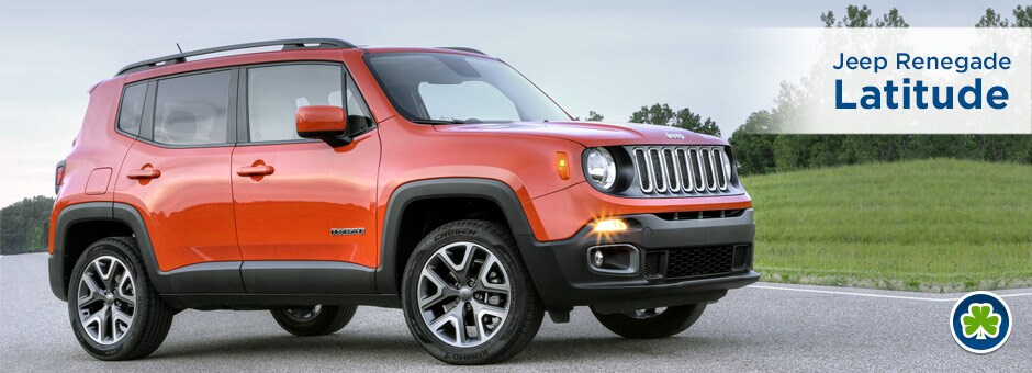 Jeep Renegade Latitude front corner