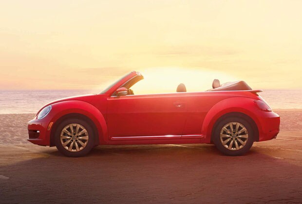 Red Volkswagen Convertible