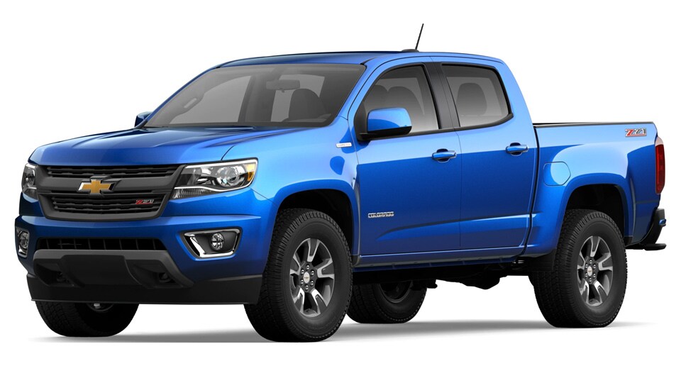 White 2020 Chevy Colorado Jellybean