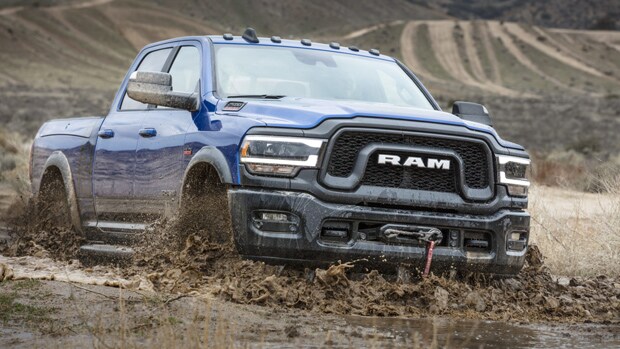 Ram 2500 Power Wagon Mudding