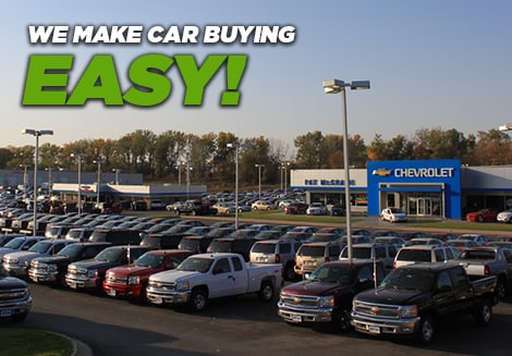 We make your car buying experience fast and fun! Pat McGrath Chevyland in Cedar Rapids