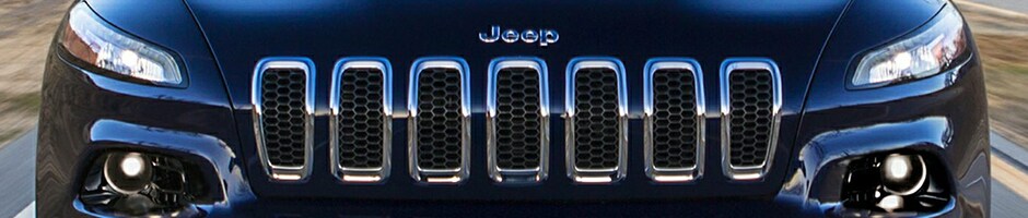 Huge savings on Jeep Cherokee at McGrath in Cedar Rapids! Jeep Cherokee Front Grill
