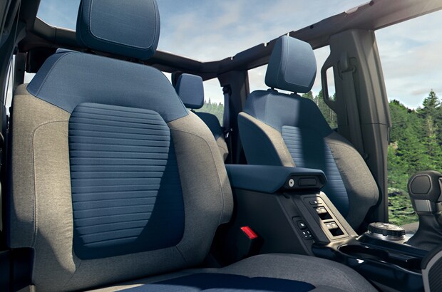 Bronco Front seats and dashboard