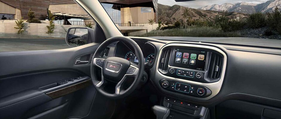 GMC Canyon front seats