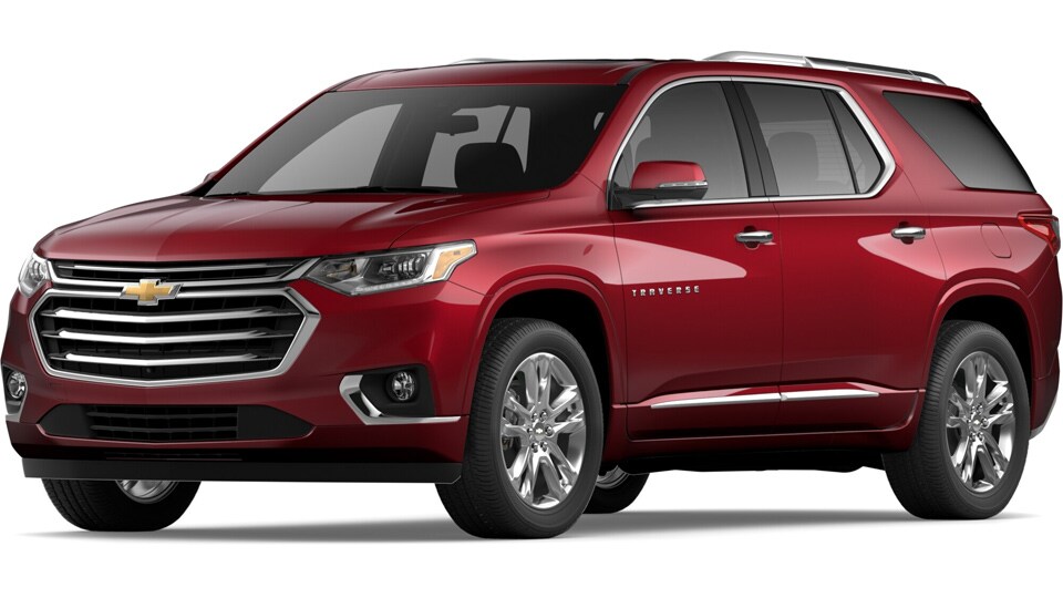 White 2020 Chevy Traverse Jellybean