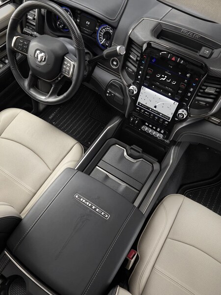 2019 Ram 2500 - center console storage