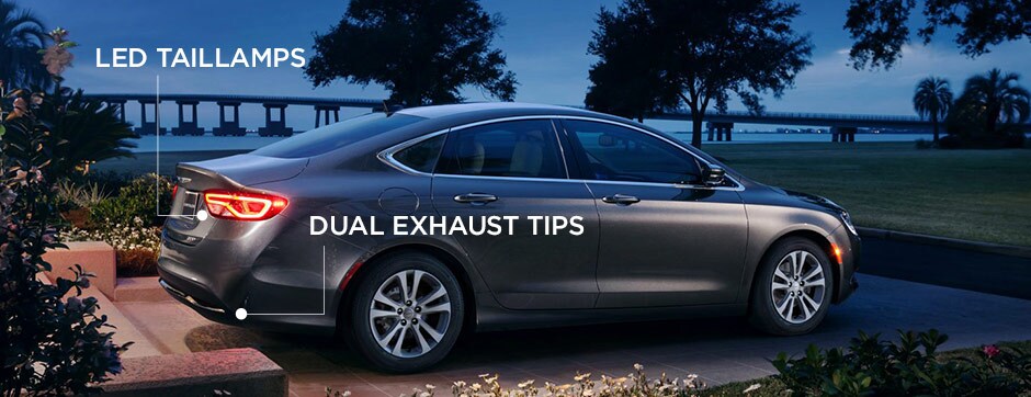 Grey Chrysler 200 Side View