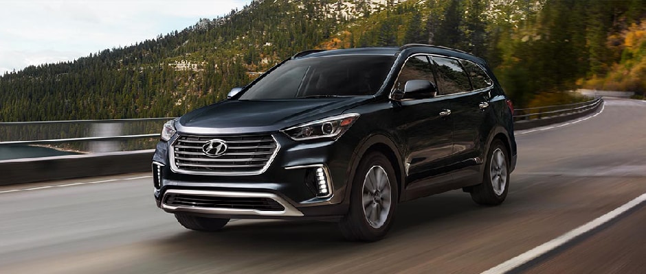 Navy Blue 2019 Hyundai Santa Fe XL