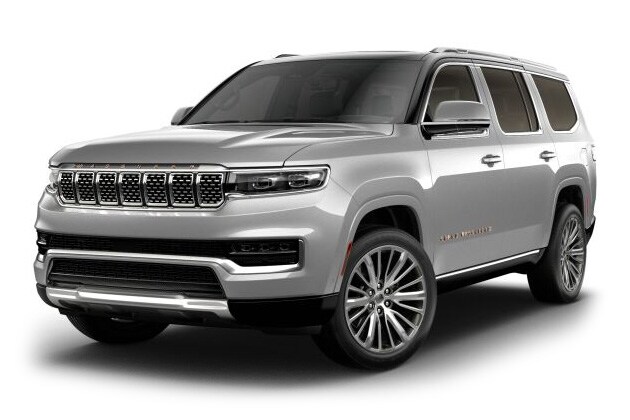 Silver 2022 Jeep Grand Wagoneer Jellybean