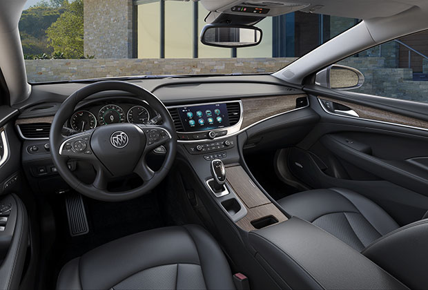Sleek yet warm design of the 2017 Buick LaCrosse