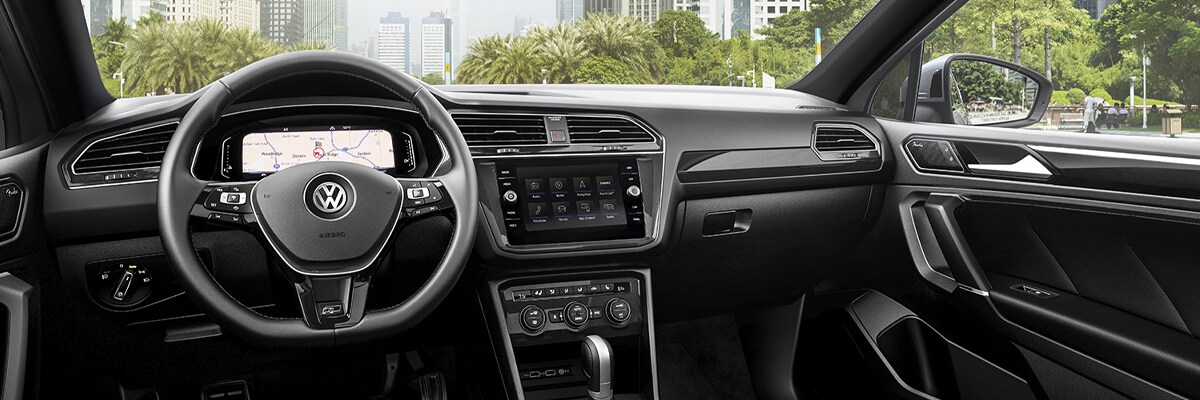 2020 Volkswagen Tiguan leather interior