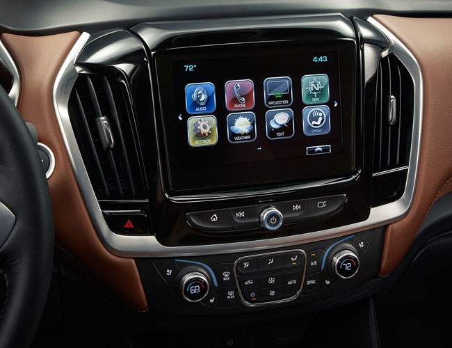2019 Chevy Traverse Infotainment Center