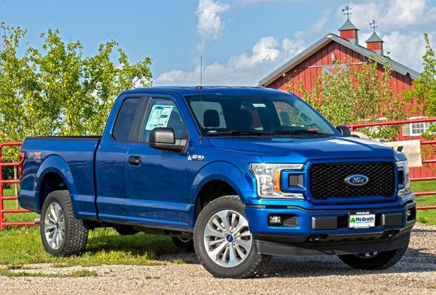 Blue Ford F150