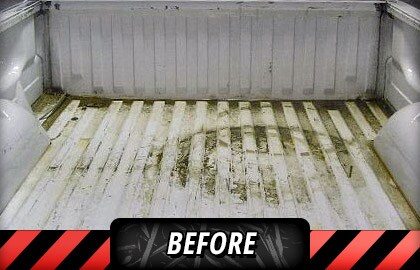 Before Hammercoat Bed Liner
