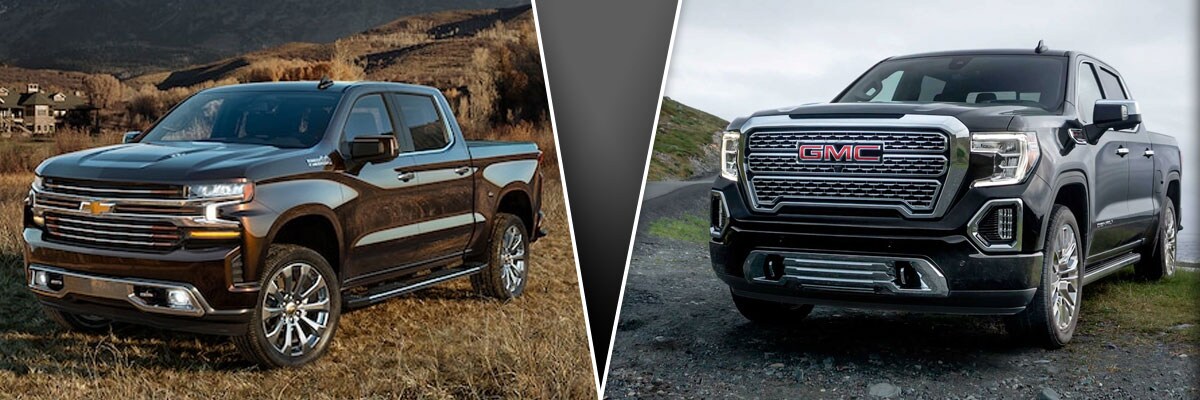 Silverado High Country and Sierra Denali