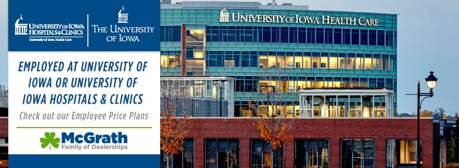 McGrath University of Iowa Employee Pricing