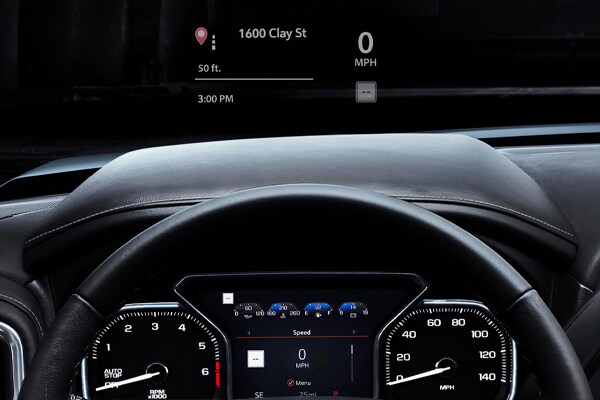 2020GMC Sierra Heads Up Display