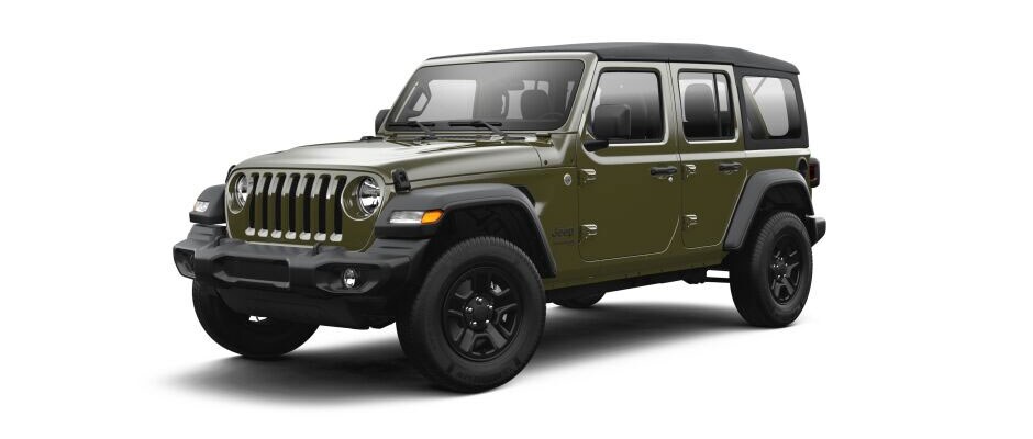2021 Jeep Wrangler Sarge Green