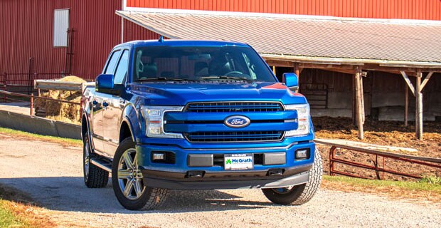 Ford F-150 on a farm