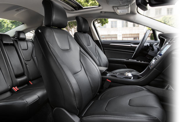 interior seating in the Fusion