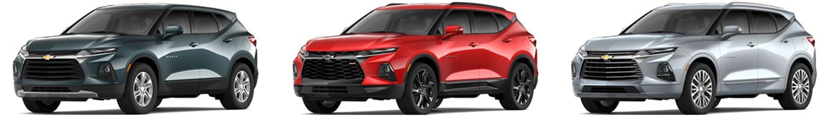 2019 Chevy Blazer Trim Levels (Blazer, RS, and Premier)