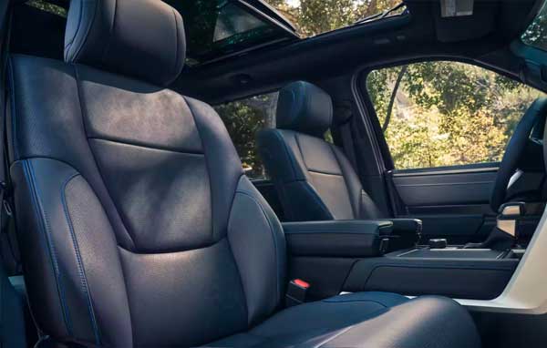 toyota tundra seating