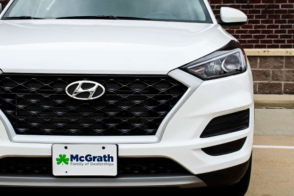 2021 Hyundai Tucson front grille
