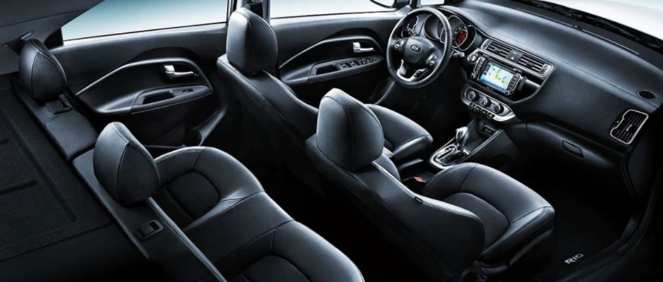 Inside the Kia Rio