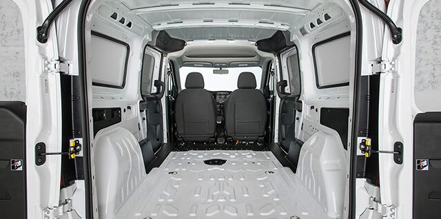 White ProMaster City Interior
